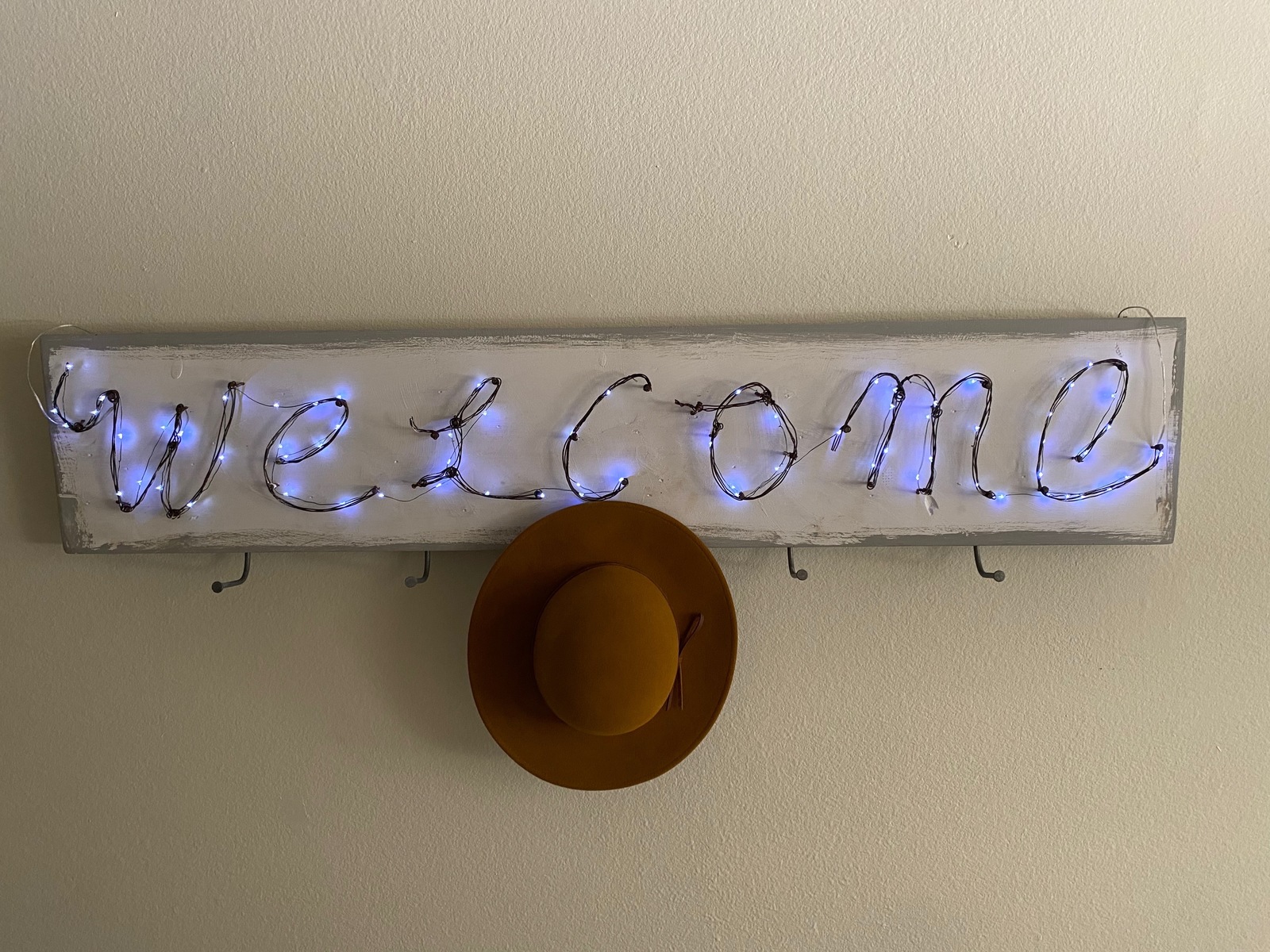 Repurposed Welcome Sign